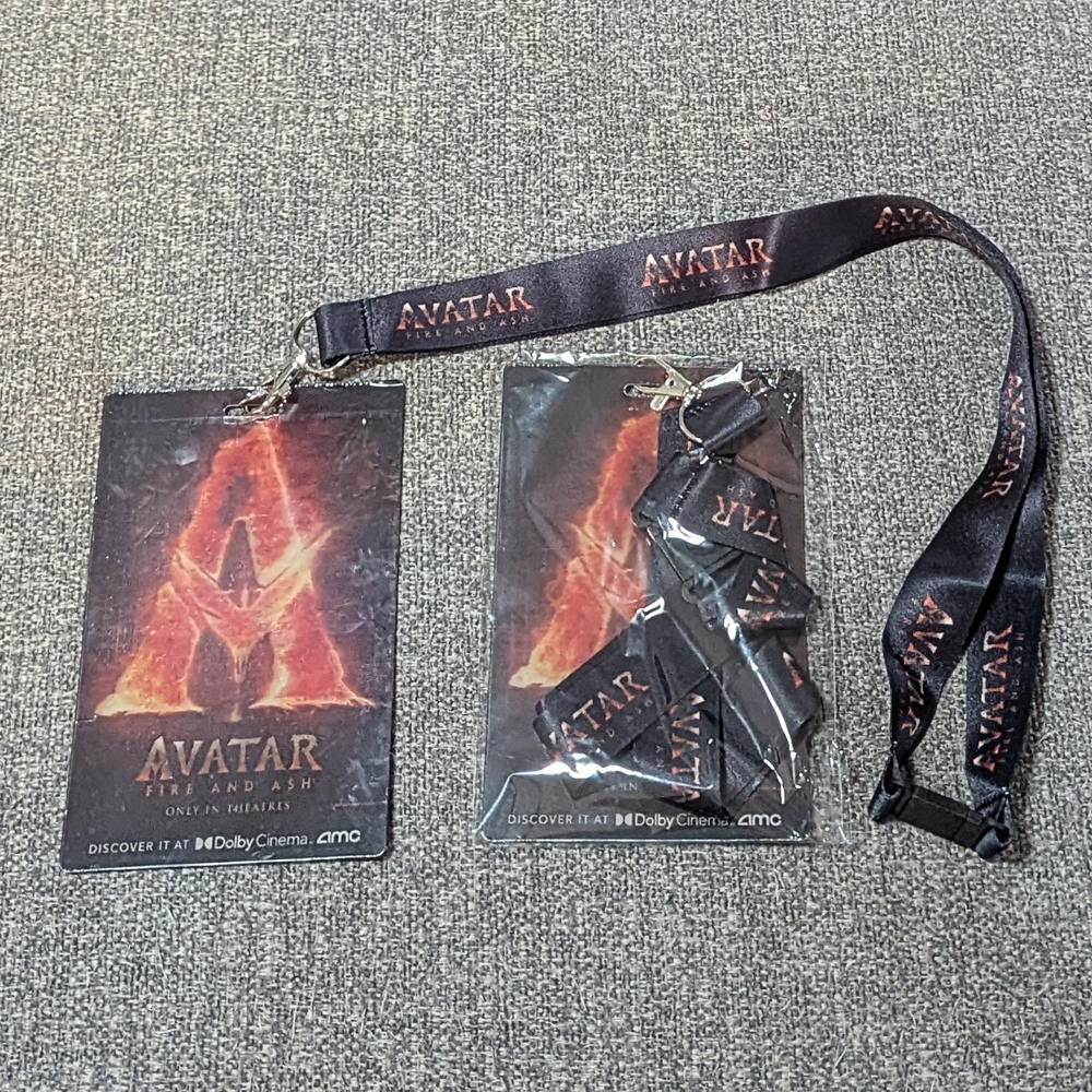 Avatar Fire and Ash Lanyard Set of 2